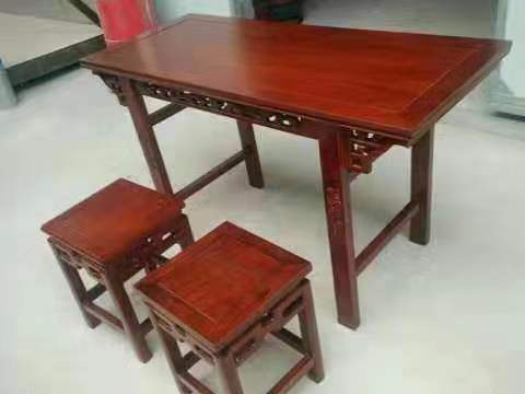 实木课桌椅 